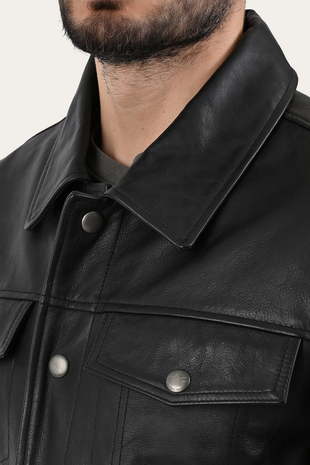 Black Baxter Trucker Jacket - Black