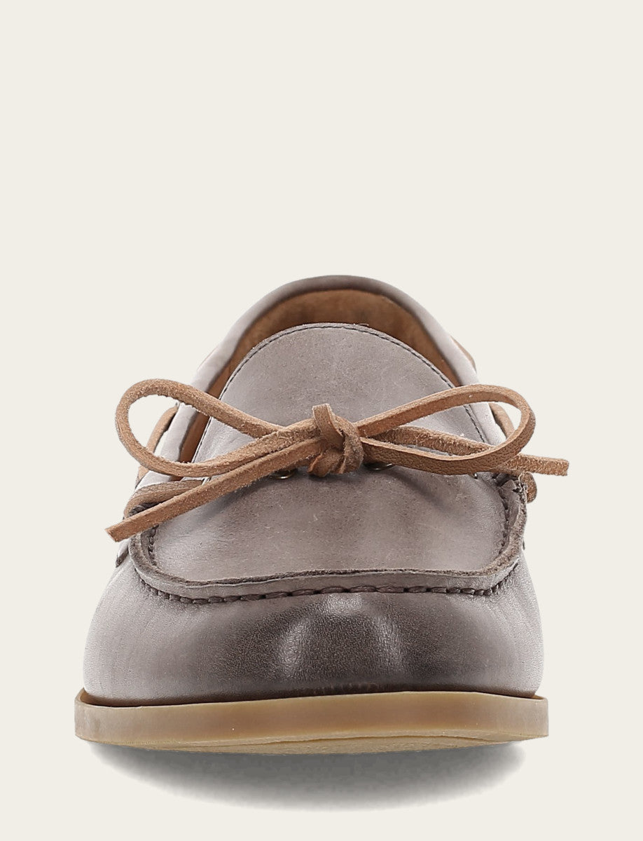 Men's Steel Mason One Eye Tie Loafers - Steel