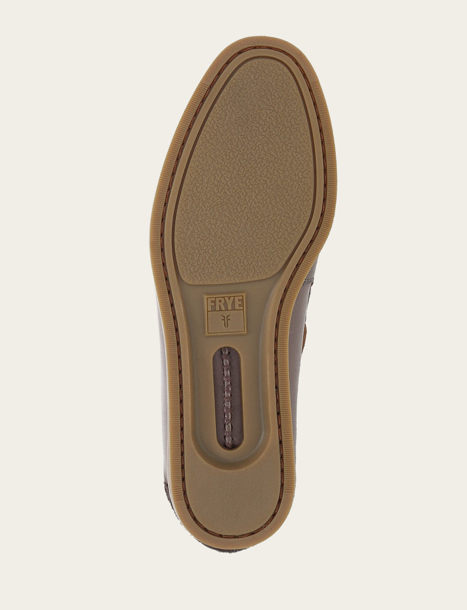Men's Steel Mason One Eye Tie Loafers - Steel