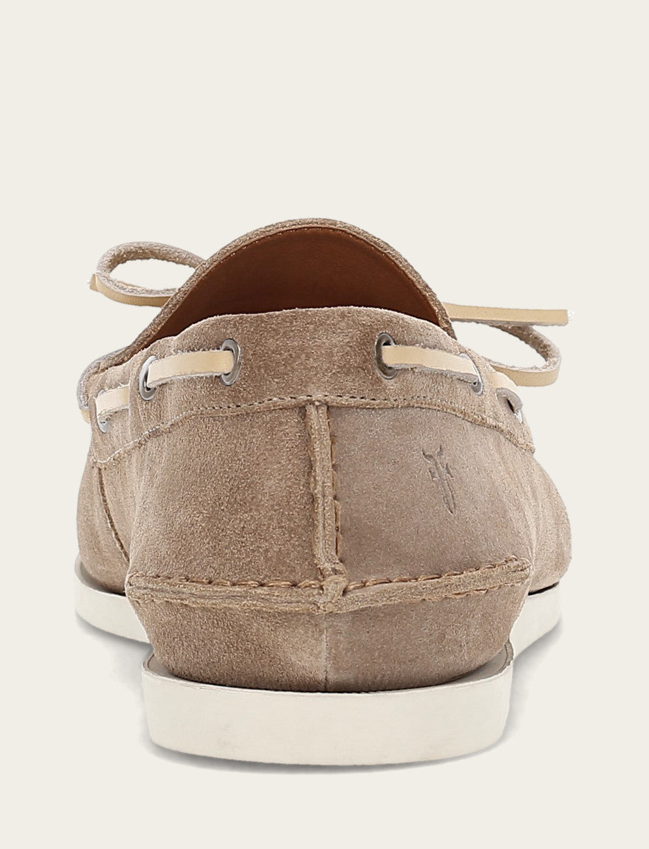 Men's Mushroom Mason One Eye Tie Loafers - Mushroom