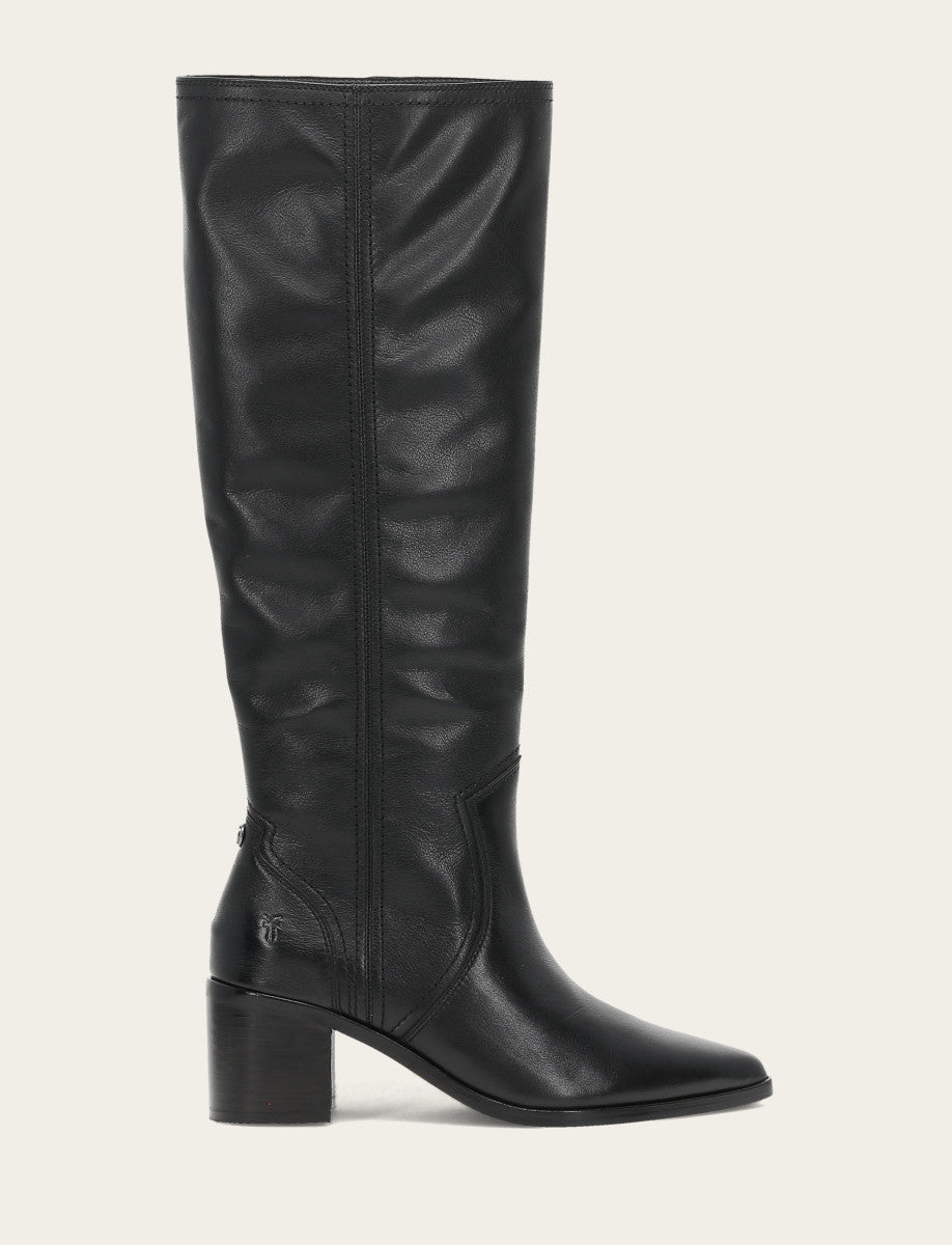 Women's Black Sadie Softy Tall Booties - Black