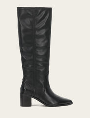 Women's Black Sadie Softy Tall Booties - Black