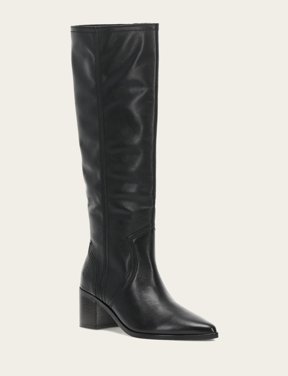 Women's Black Sadie Softy Tall Booties - Black
