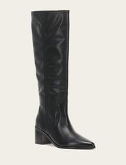 Women's Black Sadie Softy Tall Booties - Black