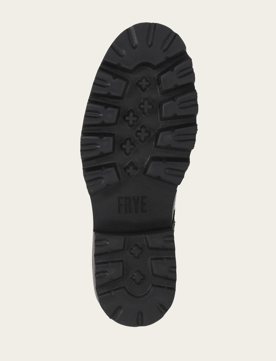 Women's Black Olivia Combat Boots - Black