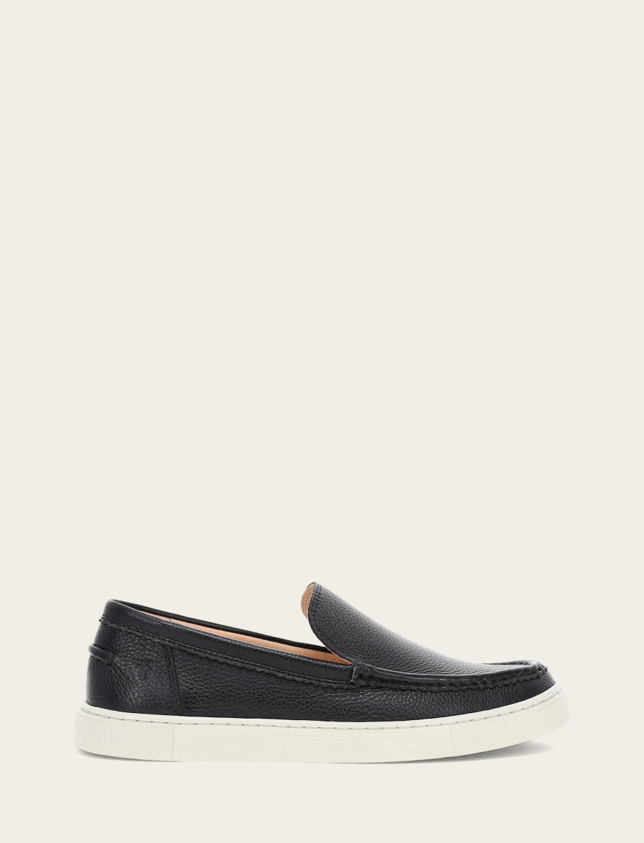 Women's Black Ivy Venetian Loafers - Black