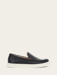 Women's Black Ivy Venetian Loafers - Black