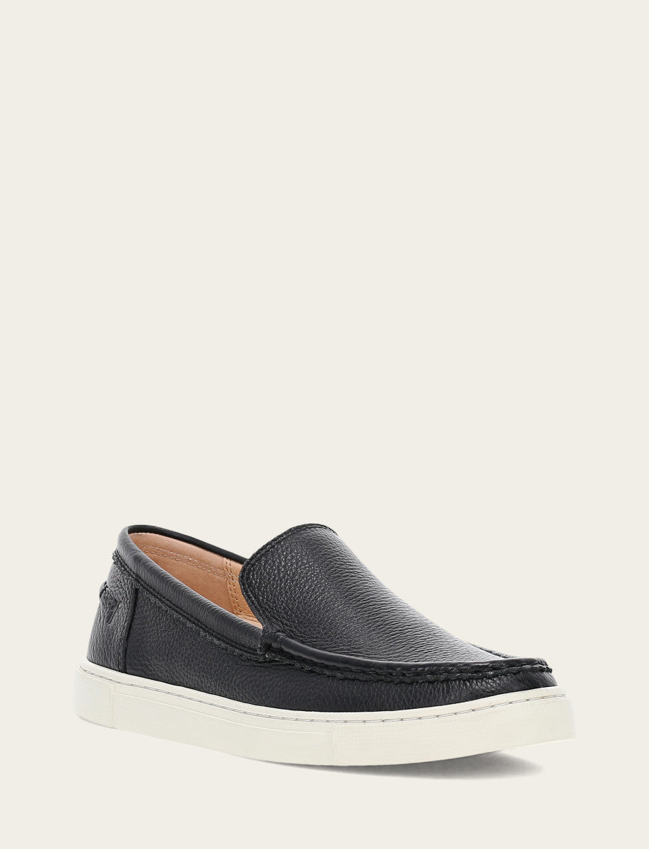 Women's Black Ivy Venetian Loafers - Black