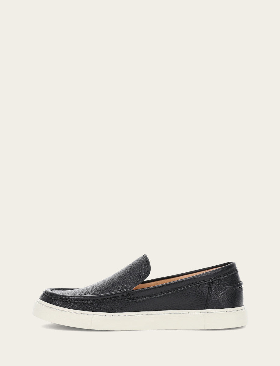 Women's Black Ivy Venetian Loafers - Black
