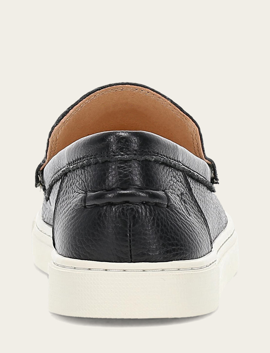 Women's Black Ivy Venetian Loafers - Black