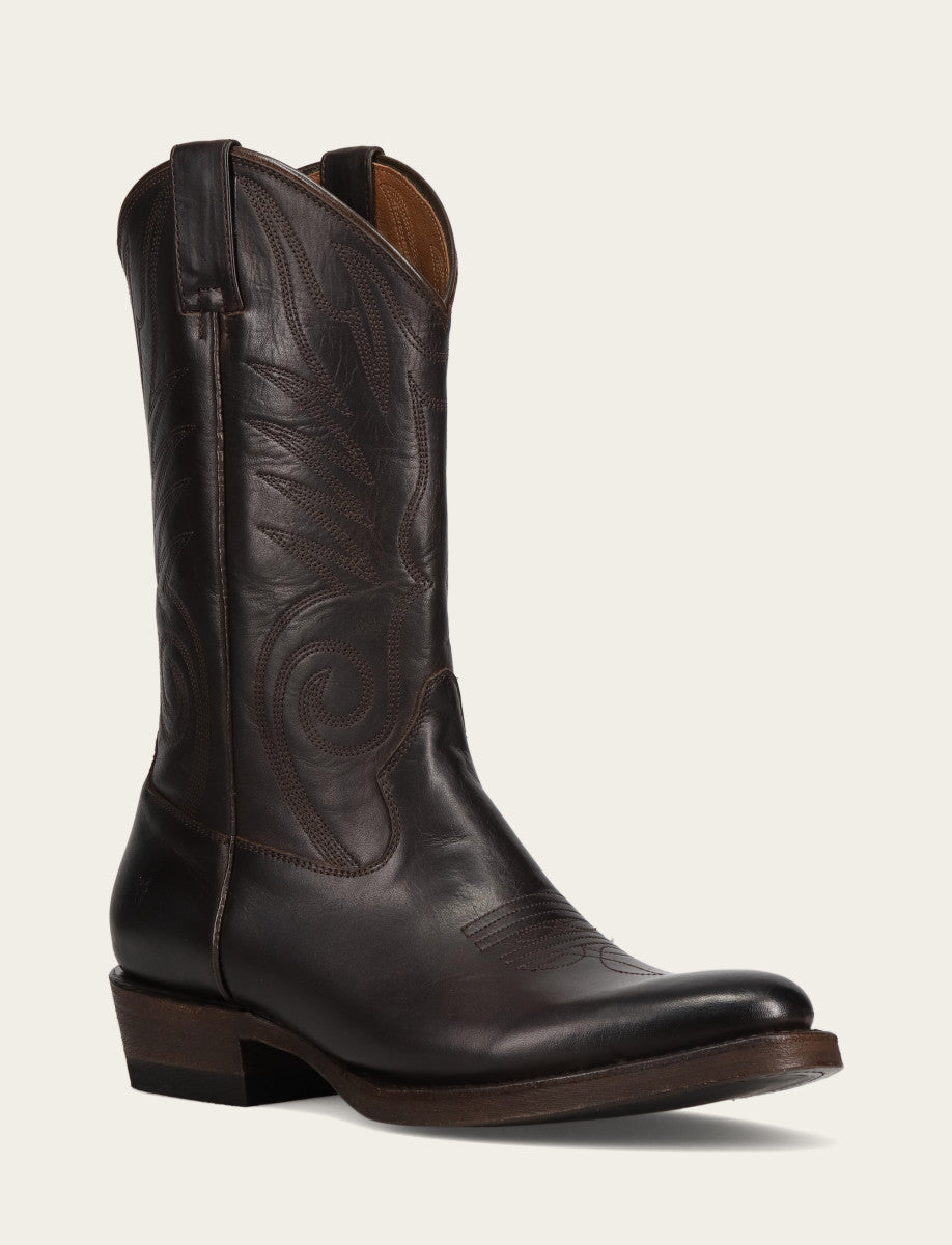 Men's Chocolate Grady Vintage Stitch Western Boots - CHOCOLATE