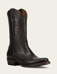 Men's Chocolate Grady Vintage Stitch Western Boots - CHOCOLATE