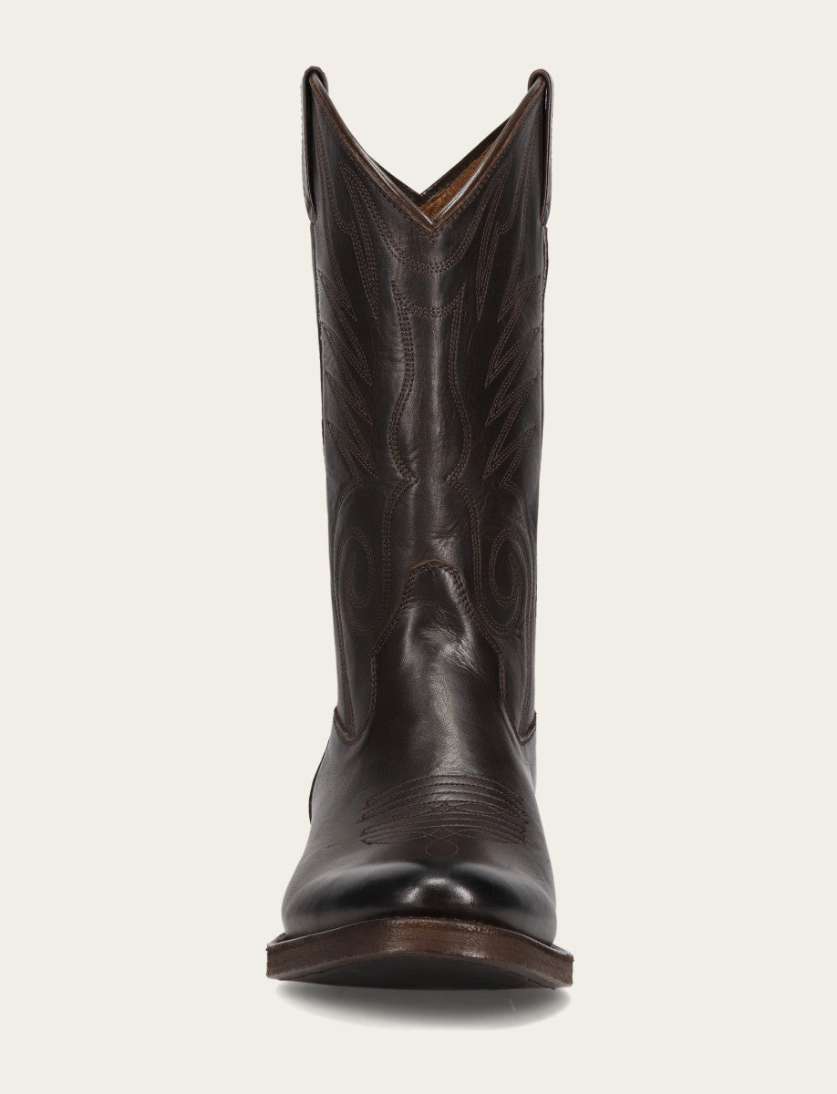 Men's Chocolate Grady Vintage Stitch Western Boots - CHOCOLATE